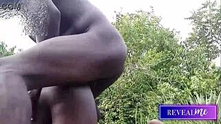 gay couple's outdoor anal fuck fest