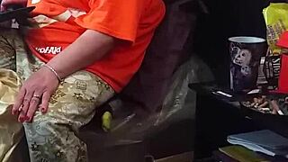 My stepmom's actin' like she ain't lookin' at the dick