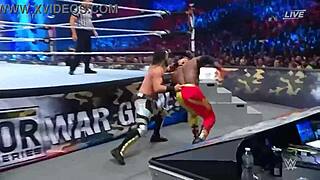 Seth Rollins faces Austin Theory and Bobby Lashley