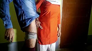 School Girl Gets Fucked By Security Guard For Exam Paper