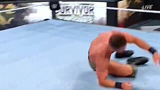 Seth Rollins faces Austin Theory and Bobby Lashley