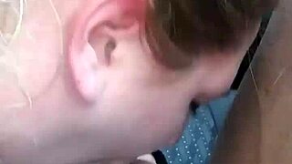 Sloppy Blowjob In Public Outdoor Setting