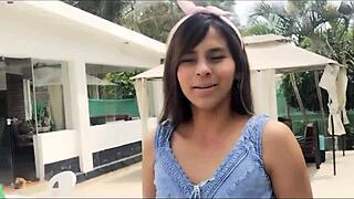 Candyboom visits as a merited woman to stay home and enjoy divine company