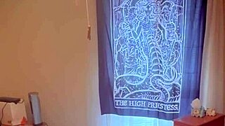 Ebony neighbor fucks in bedroom missionary