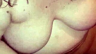 Step mommy gives handjob and sucks cock in bedroom