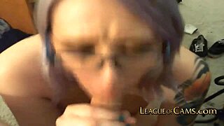 Gothic Girl Flashes And Masturbates To Squirting Orgasm On Cam