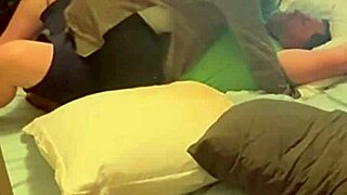 Ebony neighbor fucks in bedroom missionary