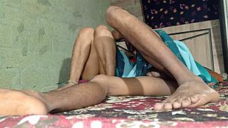 hot indian desi step sex in bath