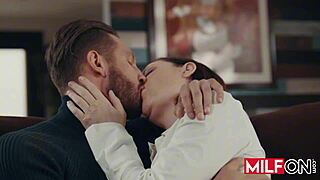 Sovereign Syre Fucks Husband's Boss In Lingerie And Blows Him