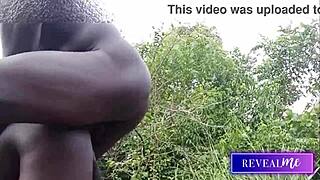 gay couple's outdoor anal fuck fest