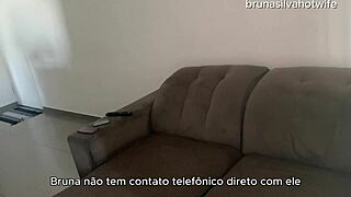 Wife Enjoys Anal Fucking While Husband Works Away