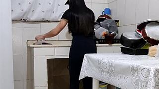 husband makes young sister-in-law lieny cum from assfucking