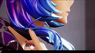 projekt melody cosplays in 3d hentai teaser