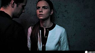 redhead milf in sex escape room gets used like a doll with bondage and humiliation.