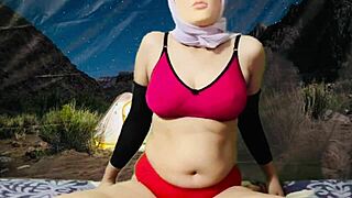 Stepsister Nude At Night Camp