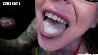 glory hole cumshot no drops wasted