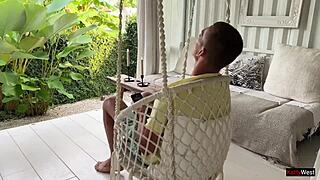 Prank on snake catcher girl