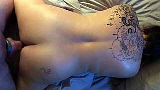 Fat Tattooed BBW Bent Over in Doggystyle Fucking by Jumper247