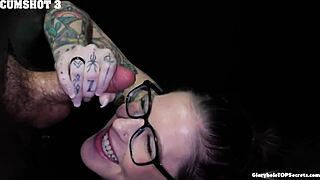 glory hole cumshot no drops wasted