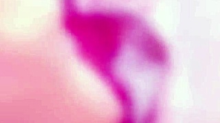 Bound amateur teases clit until squirting orgasm