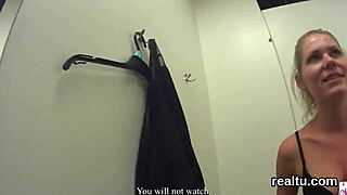 Perfect czech sweetie gets teased in the supermarket and fucked in pov