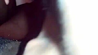 Can the Kenyan girl deepthroat that big black cock and swallow all the cum?