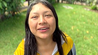 Linda invites a peruvian guy home for anal sex on the street.