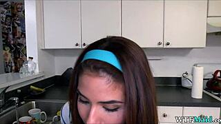 Filming My Pretty Latina Maid Doing Dirty Things 😈