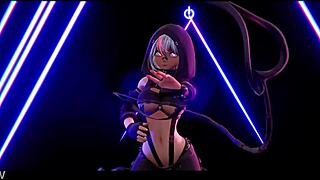 projekt melody cosplays in 3d hentai teaser