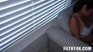 my filthy free-use stepsister jocelyn stone sucking johnny love's cock pov