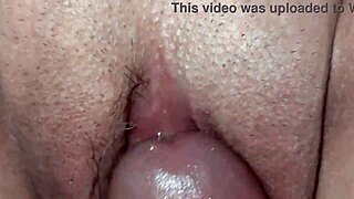 Brazilian Milf Gets Huge Creampie in Wet Shaved Pussy After Hard Fucking.