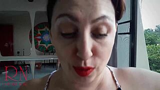 Boss fucks employee in mouth and pussy for kinky domination 😈