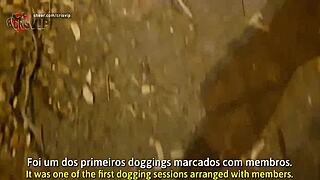 Cristina almeida enjoys trailer gangbang with bareback cum in mouth.