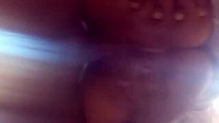 ebony shakes big ass on monster cock outdoors