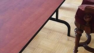 Stomping Cum Out Of Cock With Intense Pleasure