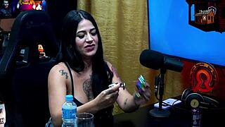 look at monika fox swimming naked in that beautiful pool