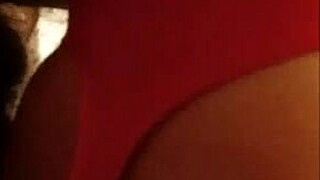 My nasty wife in sexy red lingerie shows nice pussy 😏