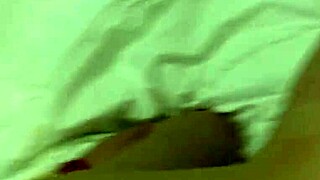 The skinny girlfriend gets double penetrated by friends, ending in cumshots.