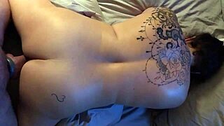 Fat Tattooed BBW Bent Over in Doggystyle Fucking by Jumper247