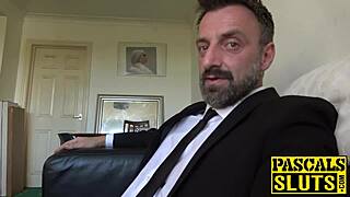 Skinny Babe April Paisley In Domination Scene