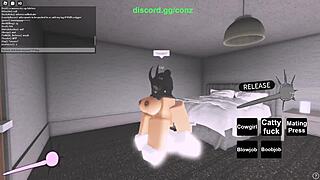 I fucked a hot fan on Roblox in doggystyle and missionary positions