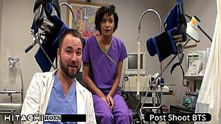 i got a mandatory hitachi orgasm from the nurse backstage