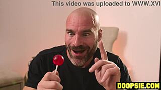 Horny asian teen 18+ gets humped by a big dick neighbor on halloween