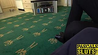 Skinny Babe April Paisley In Domination Scene