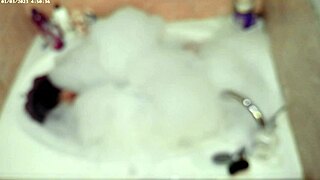 I'm bathin' in bubbles alone