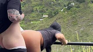 Young Colombian Couple Fucks Publicly In Medellin Park