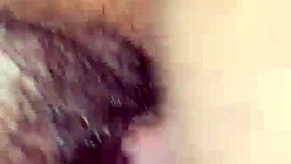 Tight and hairy pussy gets pounded hard!