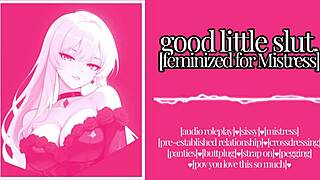 F4m erotic audio: twilight blush sissy gets femdom buttplug fucking 😈