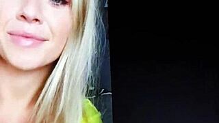 subslut wanks daddy's cock with toys.