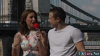 mature british milf gets her pussy banged hard with a monster cock